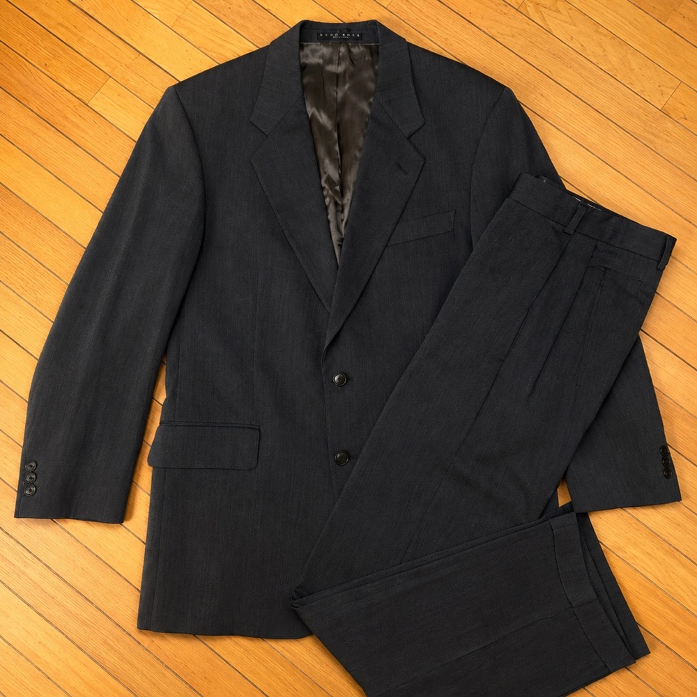 Hugo Boss Men’s Two-Piece Suit Set – Size 42R